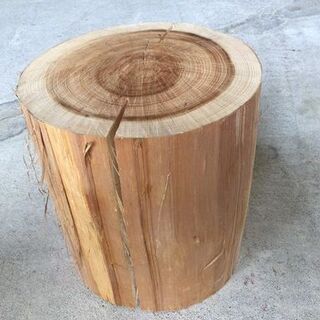 キャンプ　薪割り台
