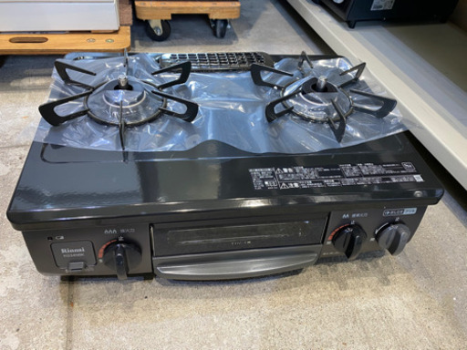 未使用品 2019 都市ガスコンロ リンナイ ガステーブル 2口