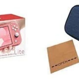 【送料無料】 Nintendo Switch Lite コーラル+オリジナル多機能ポーチセット(Switch/Switch Lite対応)