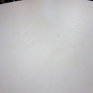 オーバルテーブル 楕円 幅130×奥100×高70cm ホワイト 白 家具 飲食 店舗用 什器 食卓まとめ買い対応します！ 札幌 厚別店の画像