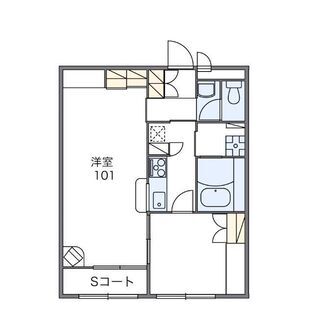 保証人不要！初期費用14万円以下！人気の1LDK！家具家電付き！...