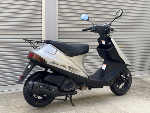 アドレスV100 CE13A 2スト タイヤ エアクリーナ プラグ新品 6500km 整備済