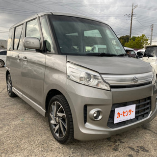 車検令和5年4月 h26年式 スペーシアカスタム ETC 機関良好 両側PWスラ アイドリングストップ 乗って帰れる♪カード払い可☆☆支払総額29.8万円★の画像
