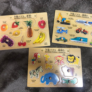 ダイソー 木製パズル