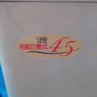 値下げ　日立二槽式全自動電気洗濯機　ＰＡ-Ｔ４５Ｋ５の画像