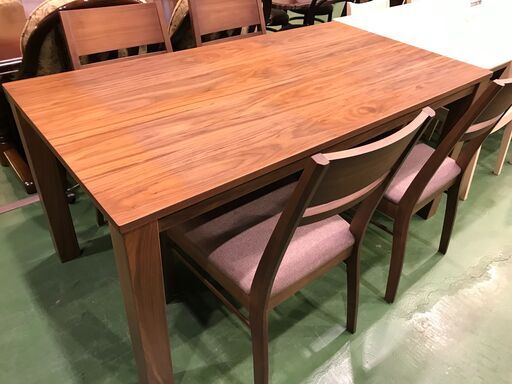 【愛品館八千代店】ニトリ　ダイニング5点セット　DTコネクト