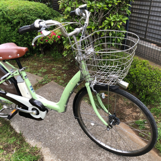 電動アシスト自転車ブリヂストン ボーテアシスタ バッテーリー２つ