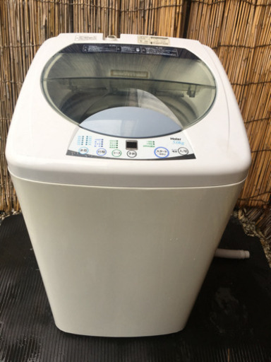 ハイアール全自動洗濯機5.0kgステンレス槽2010年製