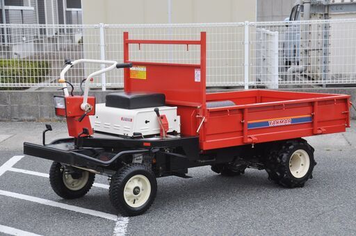ヤンマー YANMAR FG 162 S 4輪 セル付き 乗用 動力 運搬車 運搬機 500kg積み 5.8馬力 整備済み品 自社配送可（地域限定）引取り歓迎