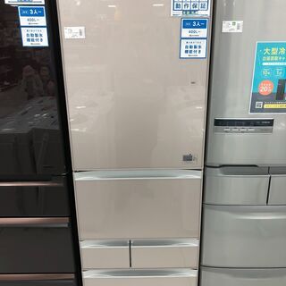 6ヶ月動作保証付　TOSHIBA　5ドア冷蔵庫　2017年製　410Ｌ【トレファク南柏店】