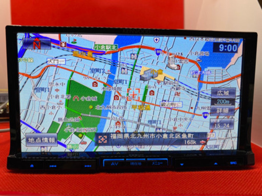 KENWOOD MDV-L500 2020春版地図更新　フルセグ　動作確認済み