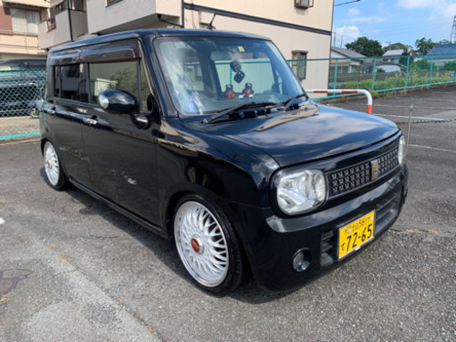 車検5年2月 21年式 アルトラパン HE22S 車高調 アクスル ローダウン