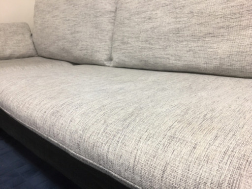 お譲り先が決まりました⭐︎美品⭐︎3人掛けソファー⭐︎オットマン付き