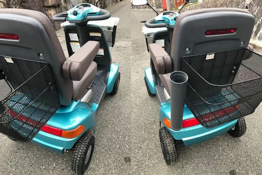 ☆彡S⑪ スズキ・セニアカー!!バッテリー新品!!電動車いす・車椅子・シニアカー！新古車!!!絶対お得!格安です!免許不要!税金不要!歩行者扱い!!!