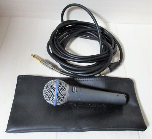 ●シュアー SHURE BETA58A　ボーカル・マイクロホン◆正確。パワフル。存在感バツグン