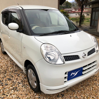 平成18年 日産 モコ E 車検無 実走行113891㎞ ナビ ETC