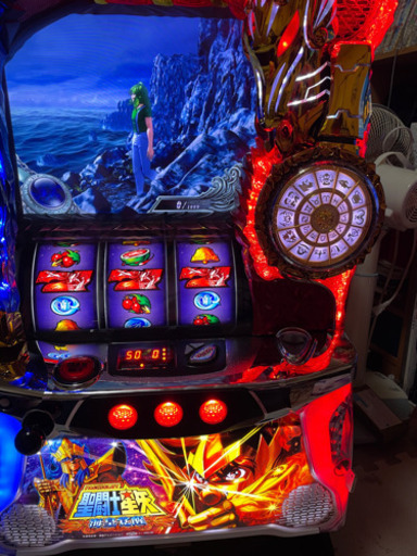 聖闘士星矢海皇覚醒、スロット、5号機、家スロ　実機