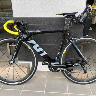 TT ロードバイク Cervelo フルカーボン エアロハンドル