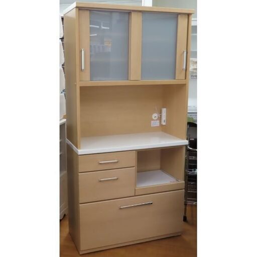 ♪ニトリ RIPE-90 食器棚/レンジボード/キッチンボード 札幌♪