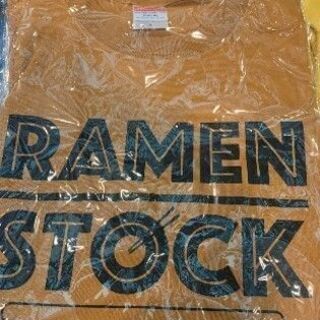 RAMEN STOCK Tシャツ　オレンジ　 Mサイズ　1枚　1/7