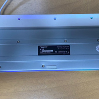 ゲーミングキーボード NPET ライト付き テンキー付きの画像