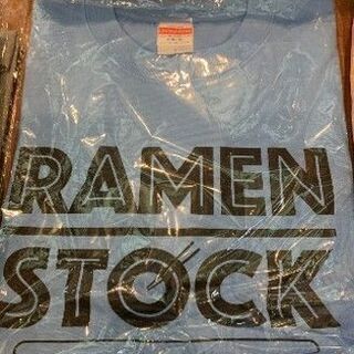 キッズ用　RAMEN STOCK Tシャツ　ブルー　 140㎝用...
