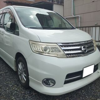 車検3年8月まで★装備充実2010年セレナハイウェイスターVエア...