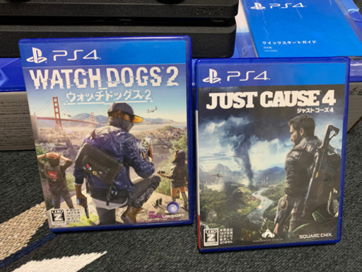 PS4 本体+ソフト2本 4/25まで