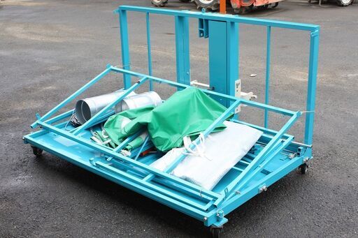 【SOLD OUT】七尾機工 もみがら散布処理機 マクーラ MGM-3D 説明書付【清掃済】【農機具でっく】【福岡】【その他農機具】