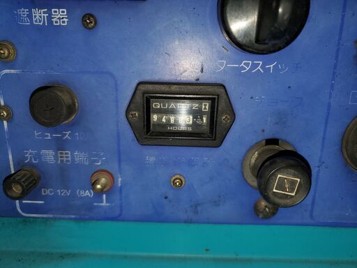 発電機　Denyo GA -2600SSM　9488HR　稼働確認済み