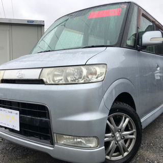 車検2年付き　コミコミプライス♪ ダイハツ　タントカスタム　外観...