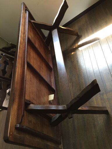 〇秋田市内配達可能【karimoku】 カリモク家具  ダイニングテーブル 6人かけテーブル ＆イス6セット チェア 机 椅子 木製 