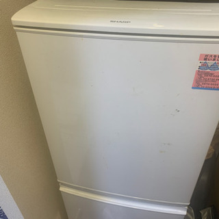 シャープ冷蔵庫＆ハイアール洗濯機 無料で譲ります。