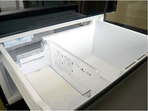 〇 札幌 238L 3ドア冷蔵庫 2017年製 アクア AQR-SV24G 自動製氷付き ブラック 黒 200Lクラス 本郷通店