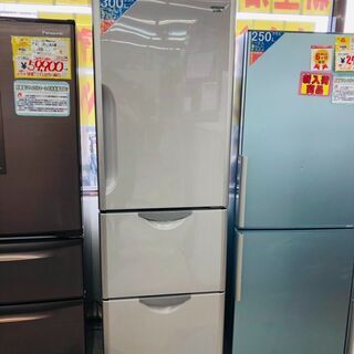 🤍HITACHI(日立)305Ｌ冷蔵庫真空チルド ⭐定価￥82.940⭐ 2014年 R-S300DMV🤍