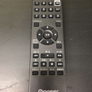 ★中古★Pioneer　パイオニア　DVDプレーヤー　DV-220V　2012年製　通電・動作確認済　リモコン有　電源ケーブル無しの画像