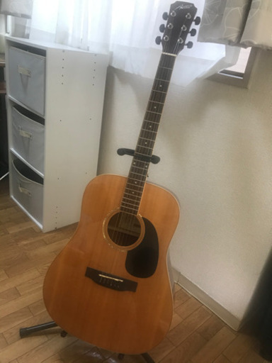 Austin アコースティックギター、ギターケース、ギタースタンド、チューナー