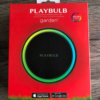 カラフルに庭が辉く太阳光発电のLEDライト、PLAYBULB（プ...