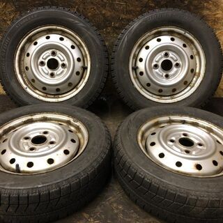 【BS BLIZZAK VRX 155/65R13】スタッドレス...