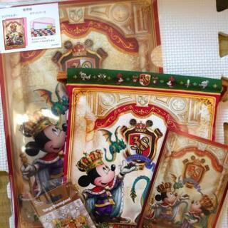 ディズニーランド38周年 きんちゃく ポストカード バッジ クリ...