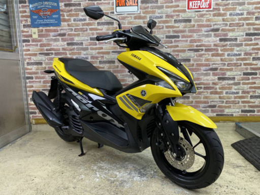 【希少クラス最速スクーター極上ピカピカ美車絶好調♪低走行6,251ｋｍ】ヤマハ AEROX155 【動画有】 検）エアロックス PCX NMAX トリシティ
