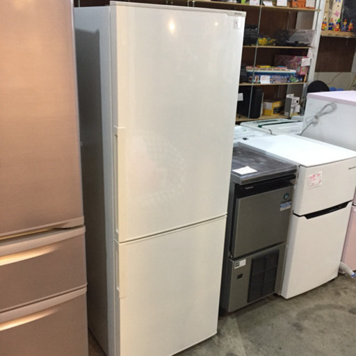 美品！ SHARP プラズマクラスター 2ドア冷凍冷蔵庫 271L SJ-PD27B 2016年製