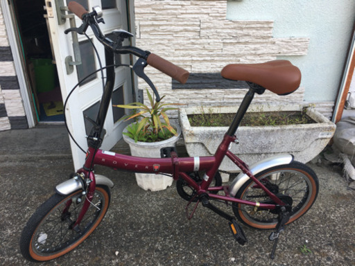 ROVER折り畳み自転車　室内保管
