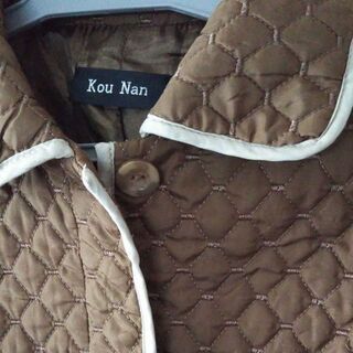 ⭐️値下げ‼️レディースキルトジャケットの画像