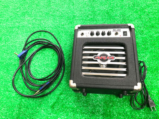 フェルナンデスFGZ400(?) お値下げ！ハードロッカーに最適！ 硬派でパワー感溢れるPU搭載！ 薄いネック、低弦高で速弾きも弾きやすい / しかもお得な3点セット！/  ‘90年代 ギターアンプ、シールドセット