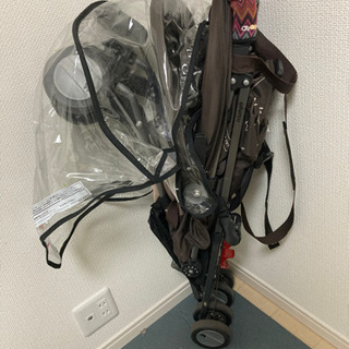 MACLAREN マクラーレン　ベビーカー　レインシート込みの画像