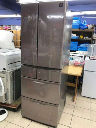 SHARP シャープ SJ-XF47B-T 2016年製 465L 冷蔵庫