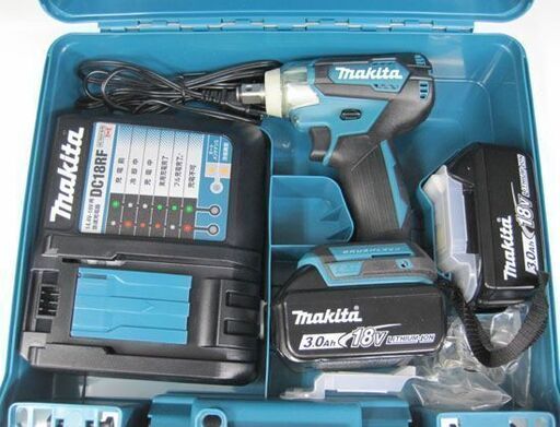 新品 マキタ 充電式インパクトレンチ TW181DRFX 3.0Ah バッテリー2個 充電器 ケース付き makita 工具 札幌市手稲区