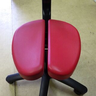 アーユルチェア オクトパス レッド キャスタータイプ