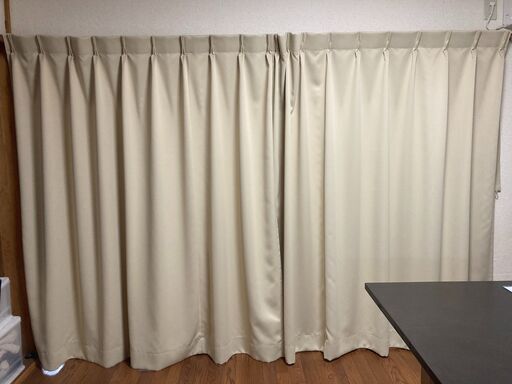【予約済】1級遮光カーテンW286xH179cm（日本製）